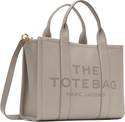Taupe 'The Leather Medium' Tote