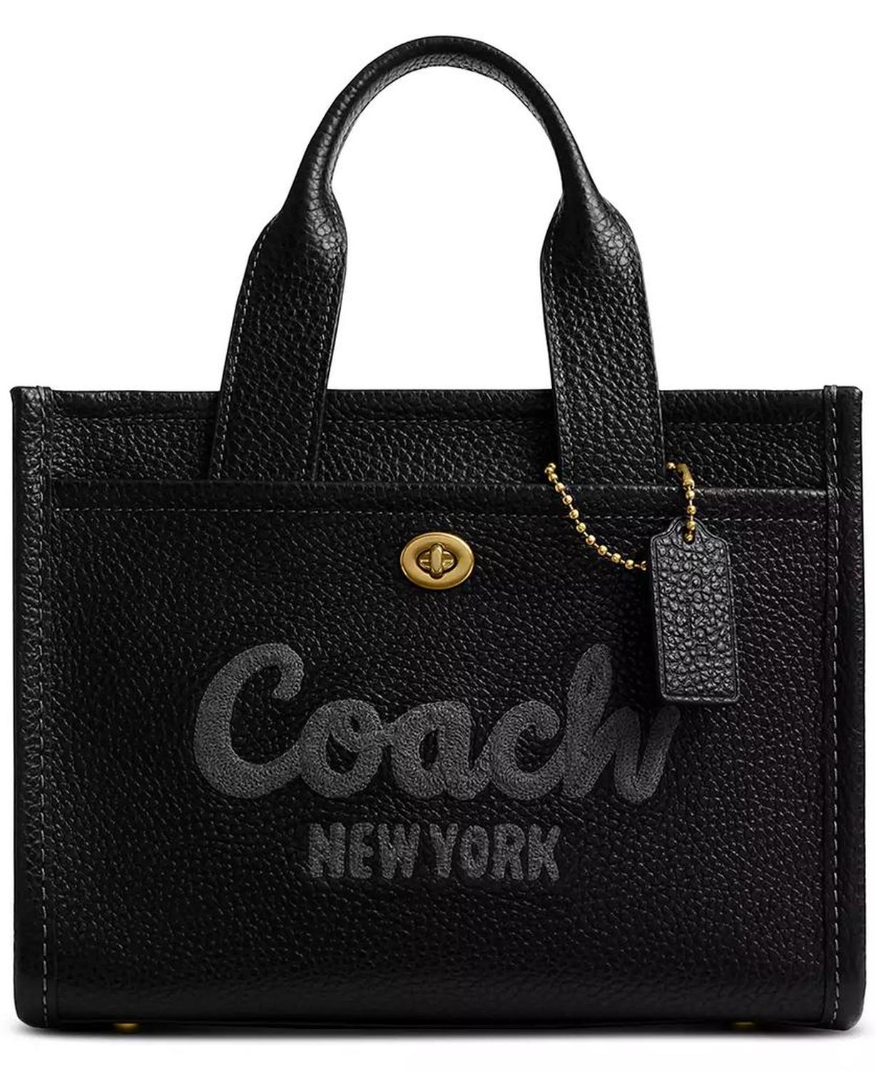 Cargo Pebbled Leather Tote Bag 26