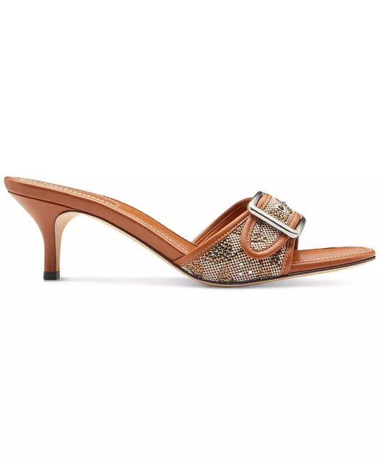 Women's Margot Crystal Signature Jacquard Sandals