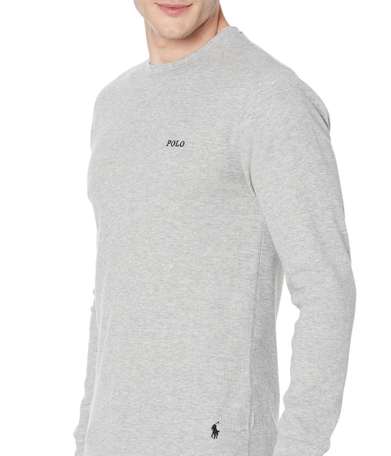 Waffle Long Sleeve Crew
