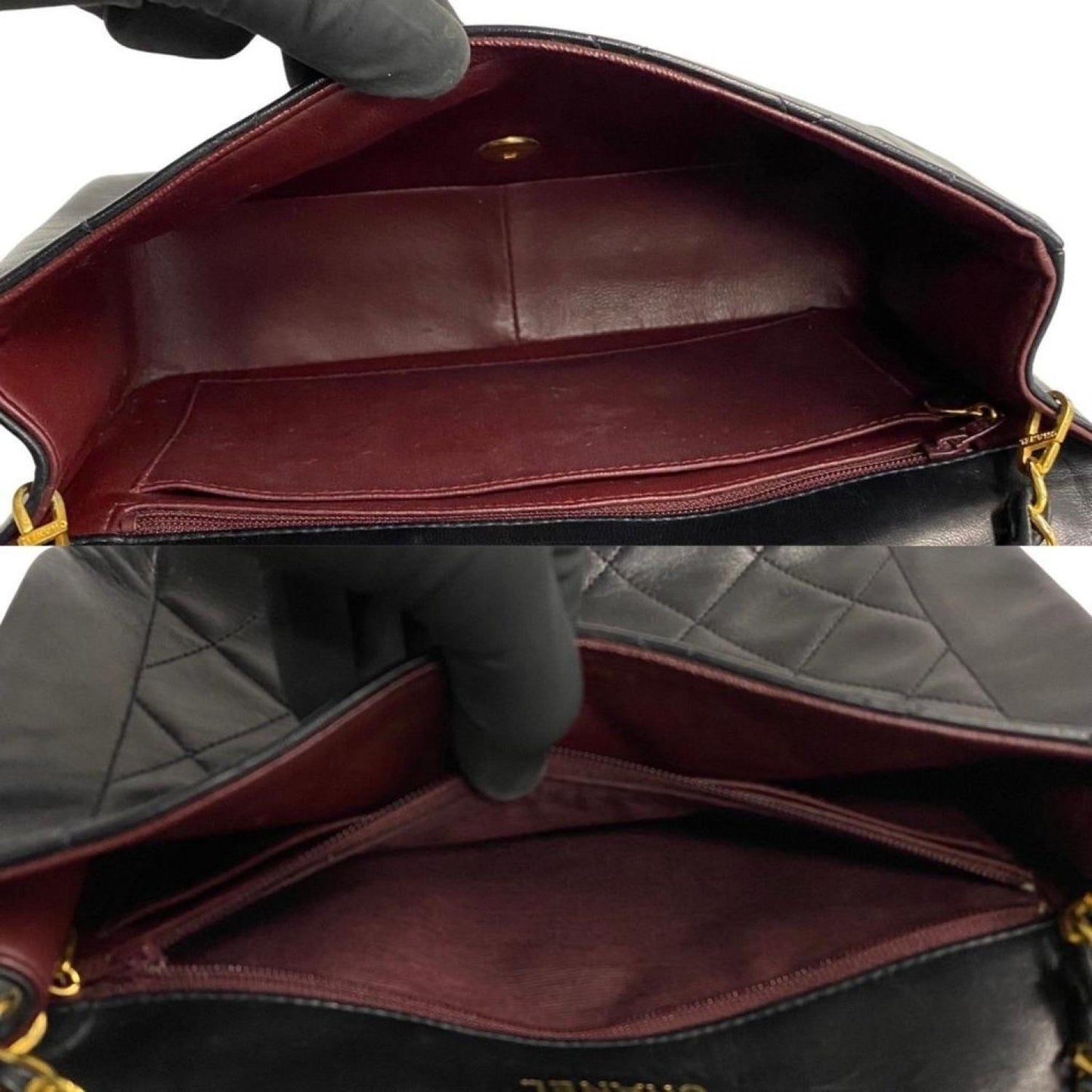 Chanel Leather Shoulder Bag (Pre-Owned)