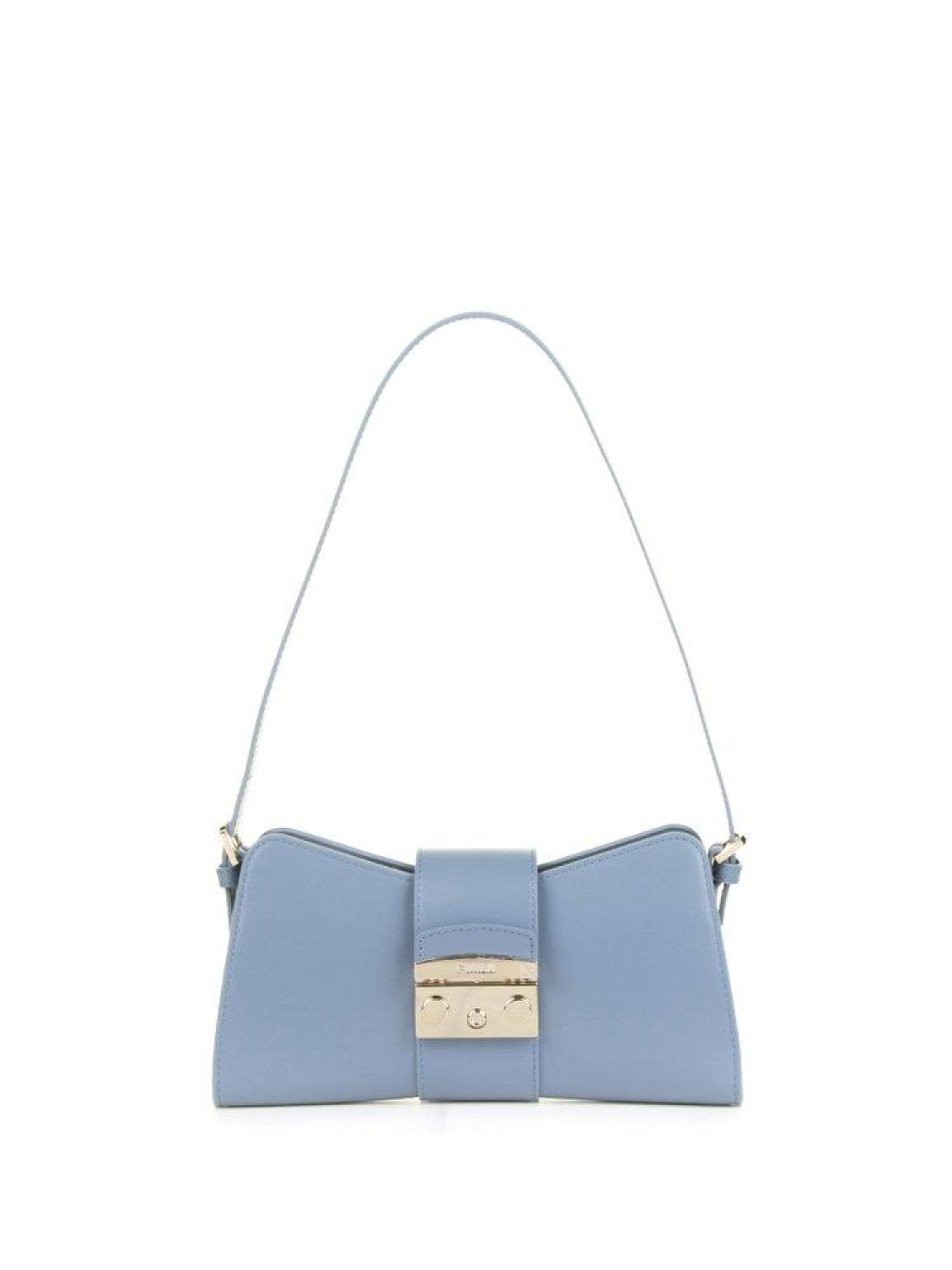 Furla Metropolis Remix Logo Detailed Shoulder Bag