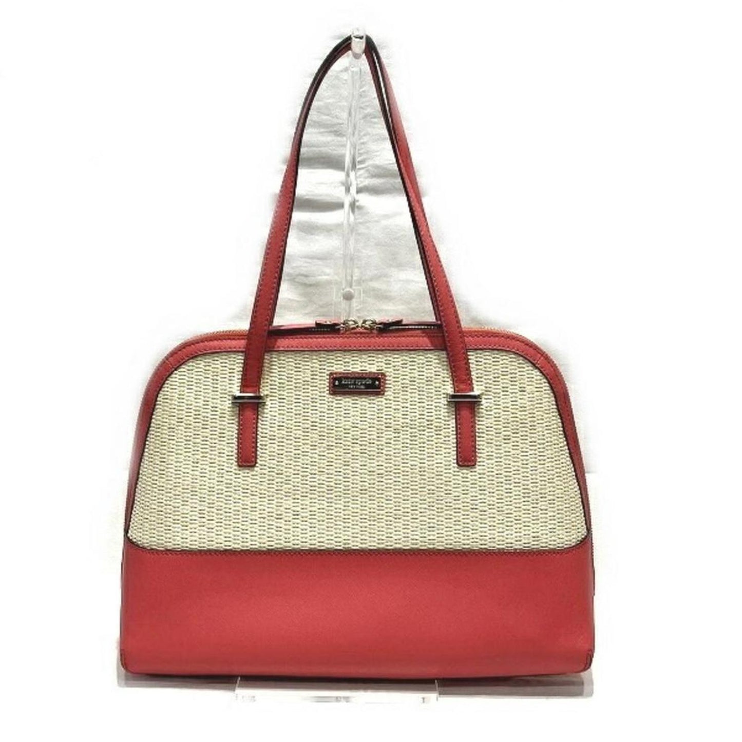 Polyester Leather Tote Bag (Pre-Owned)