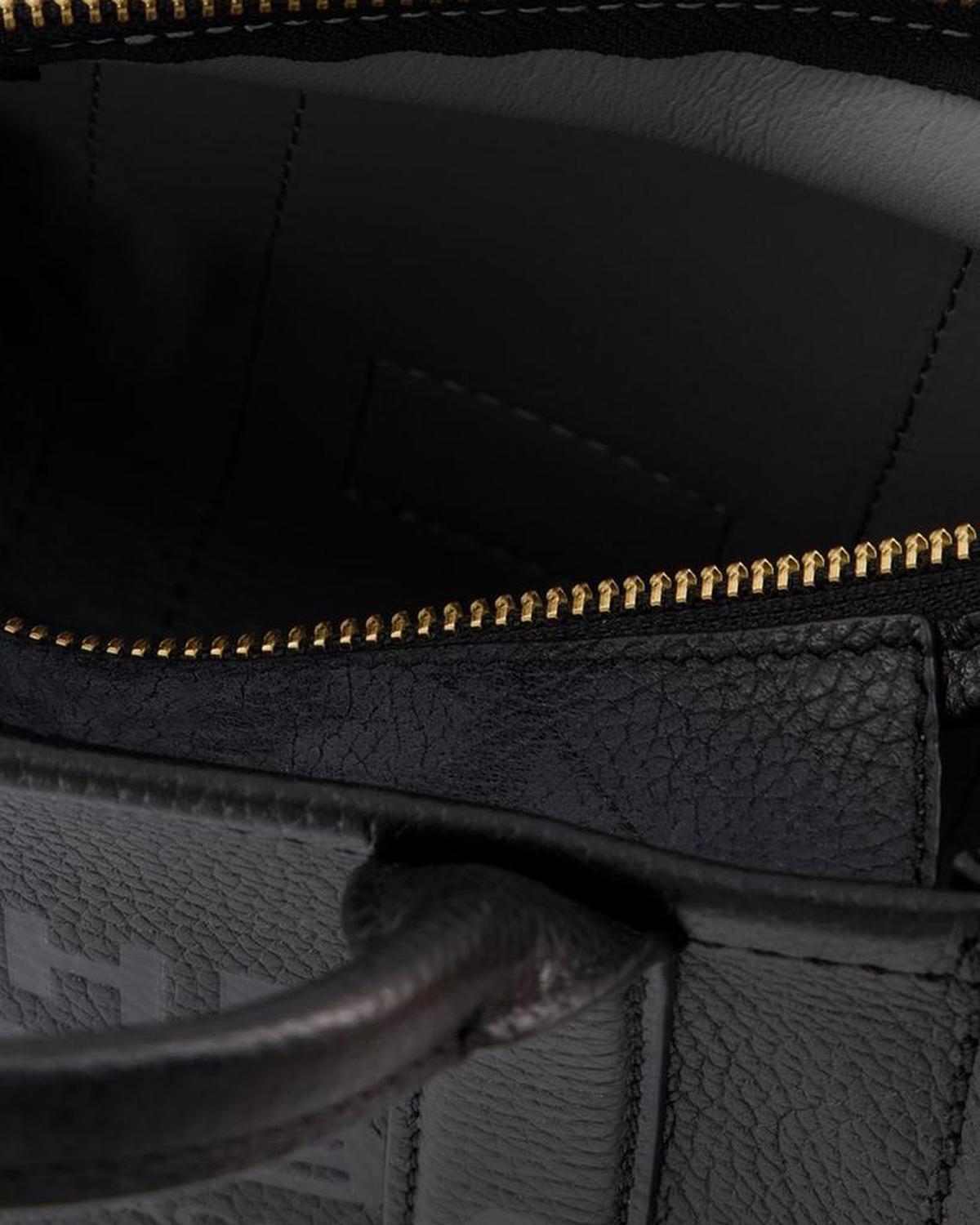 The Mini Crossbody Tote - Marc Jacobs - Leather - Black