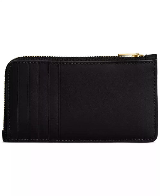 Essential New York Zip Leather Card Case