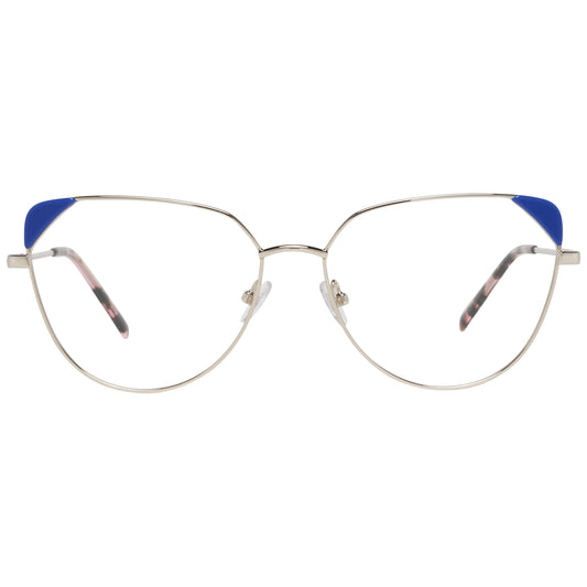 Emilio Pucci Gold Women Optical Frames