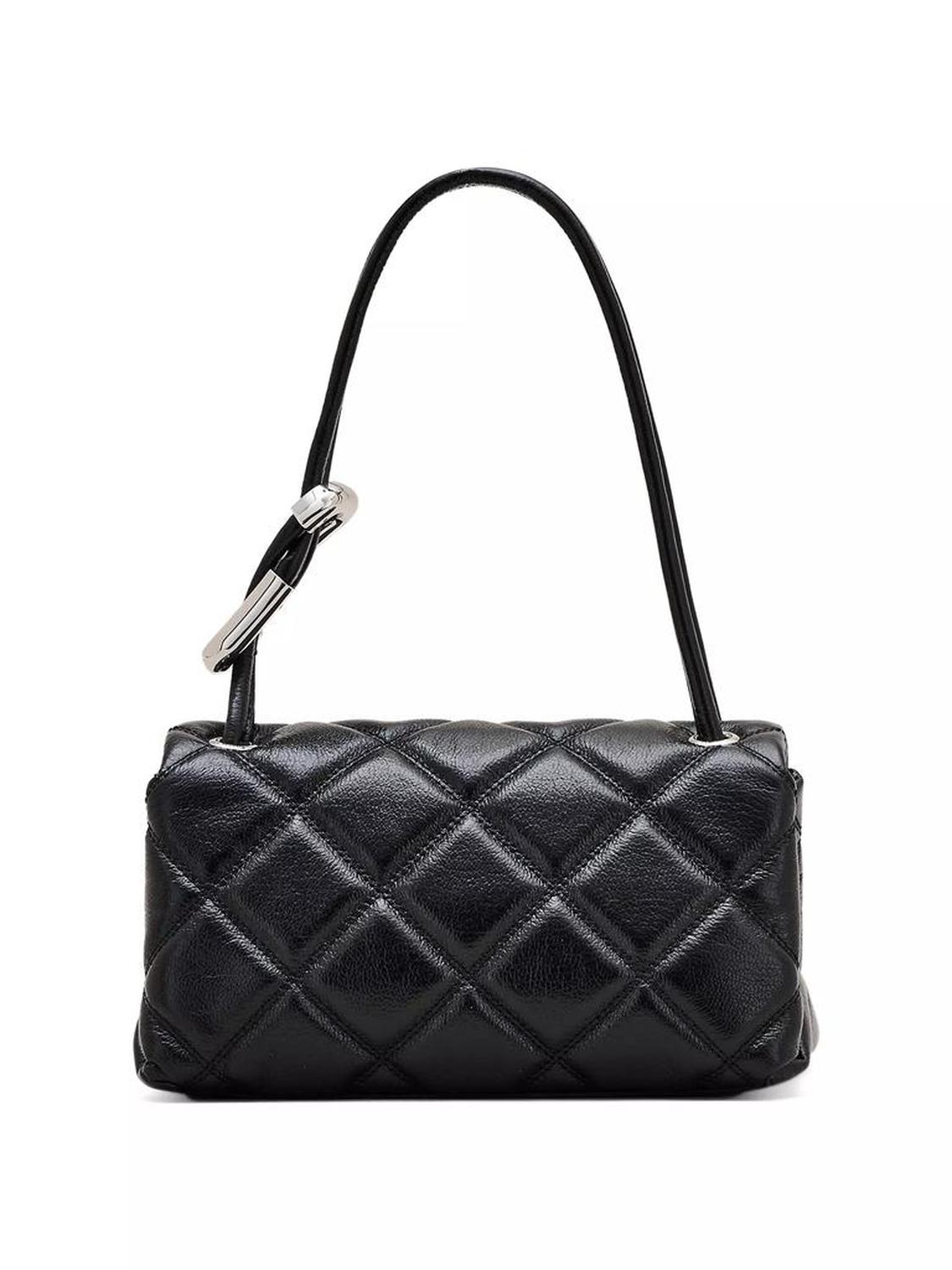 The Mini Dual Leather Shoulder Bag