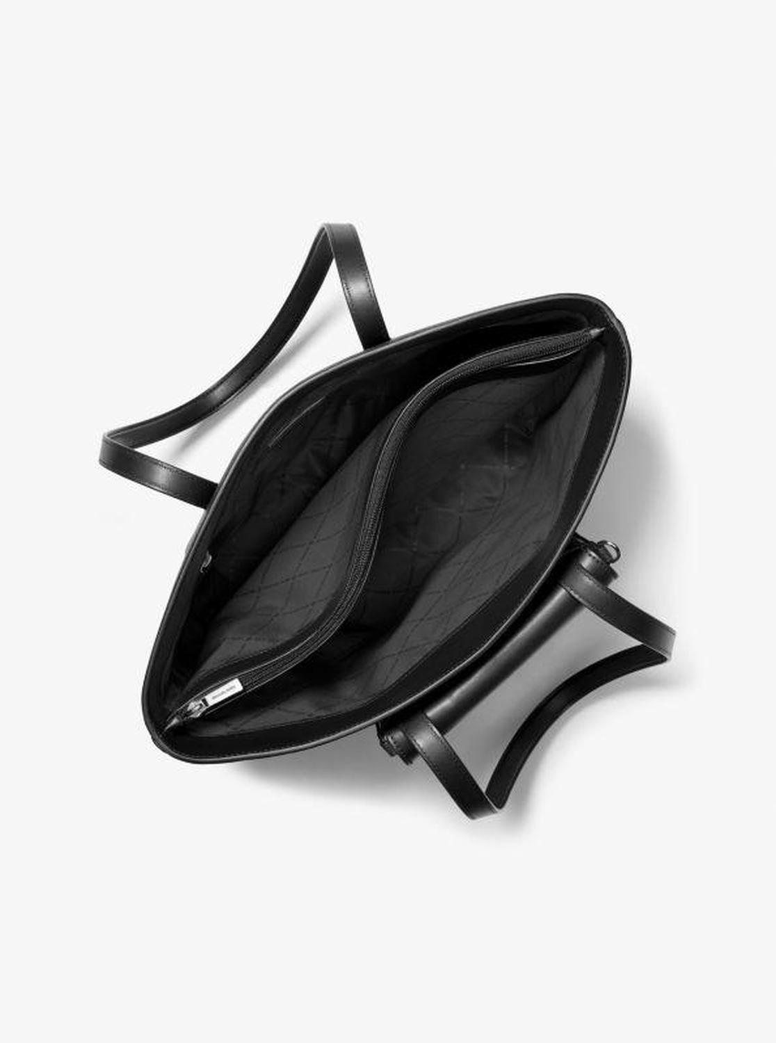 Jet Set Large 2-in-1 Pebbled Leather Tote Bag