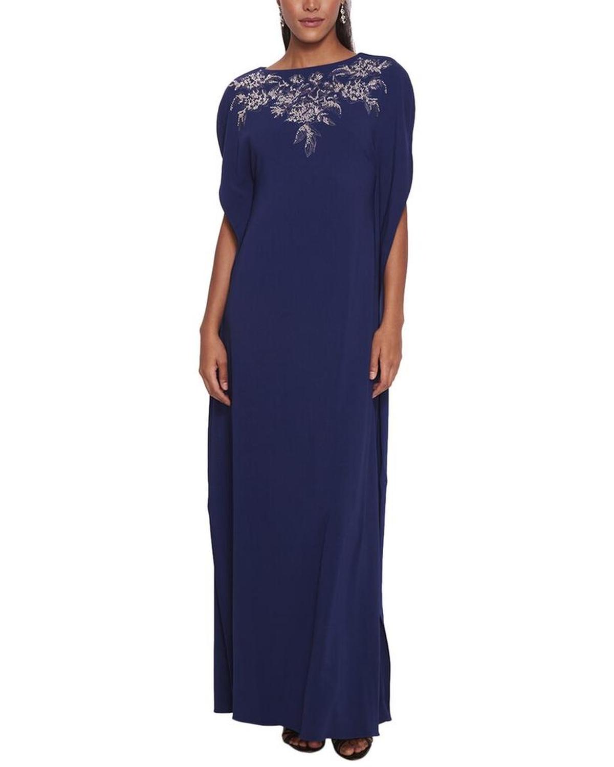 Lightweight Crepe Kaftan Gown