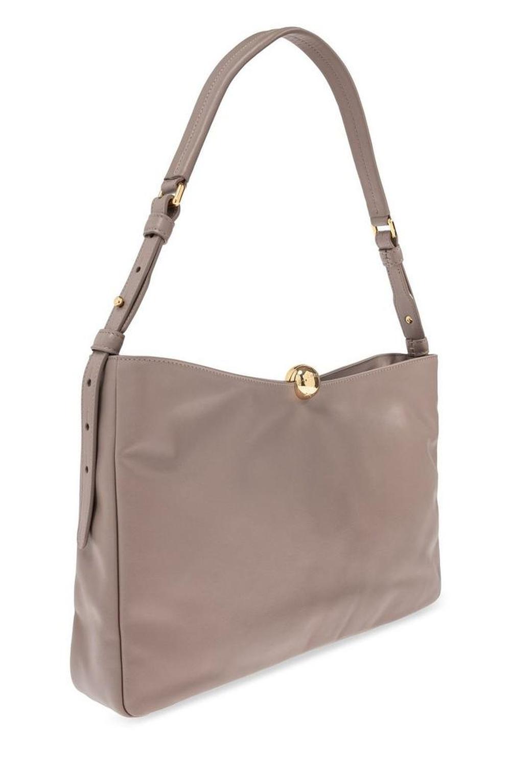 Furla Sfera Logo Debossed Medium Shoulder Bag