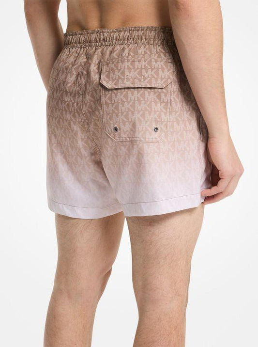 Ombré Signature Logo Swim Trunks