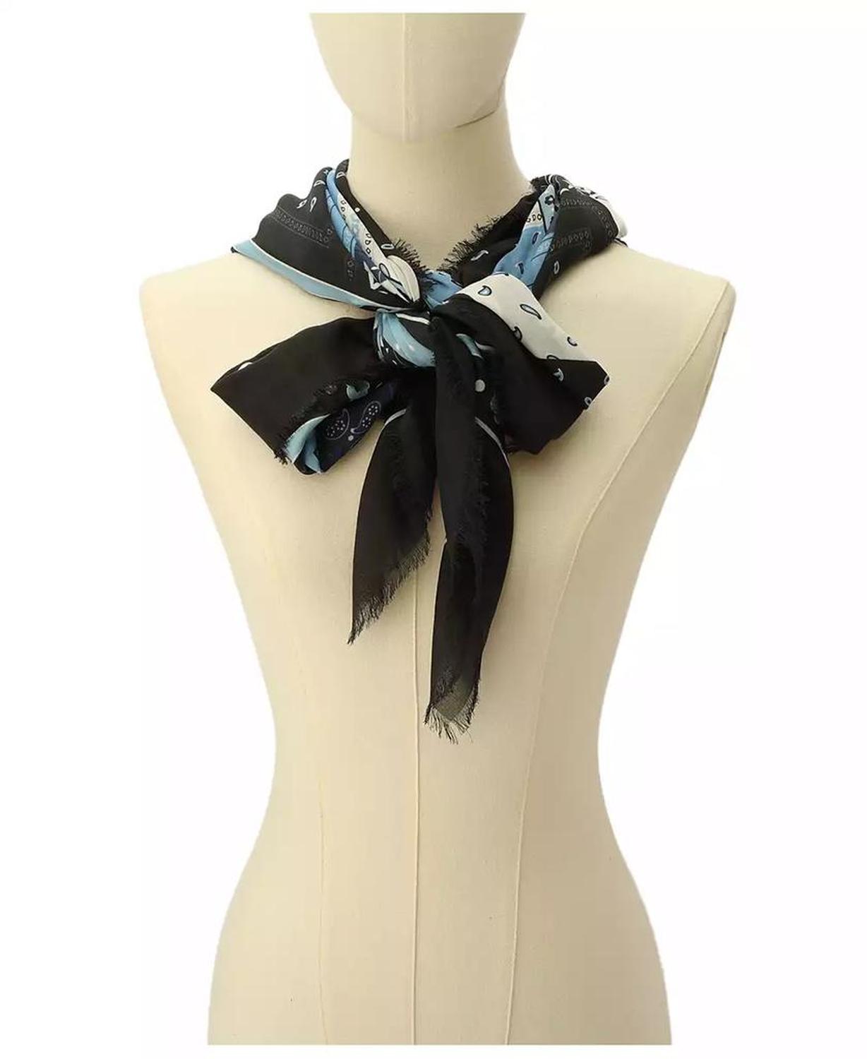 Women's Bandana Patchwork Modal Square Scarf