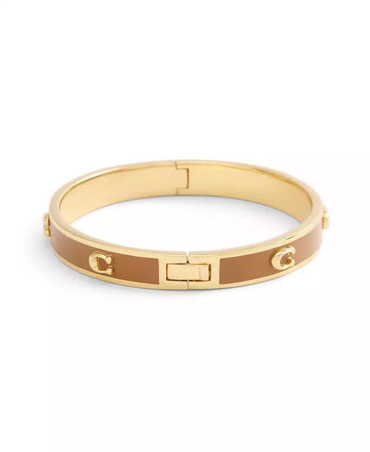 Signature C Enamel Bangle Bracelet