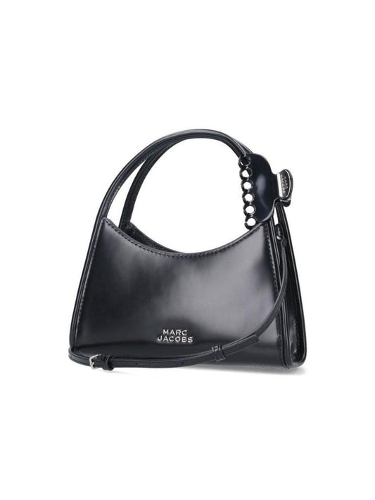 'The Glam Claw Clip' Crossbody Bag – Black