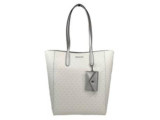 Women's Vincent Tote Purse Bag In Silver