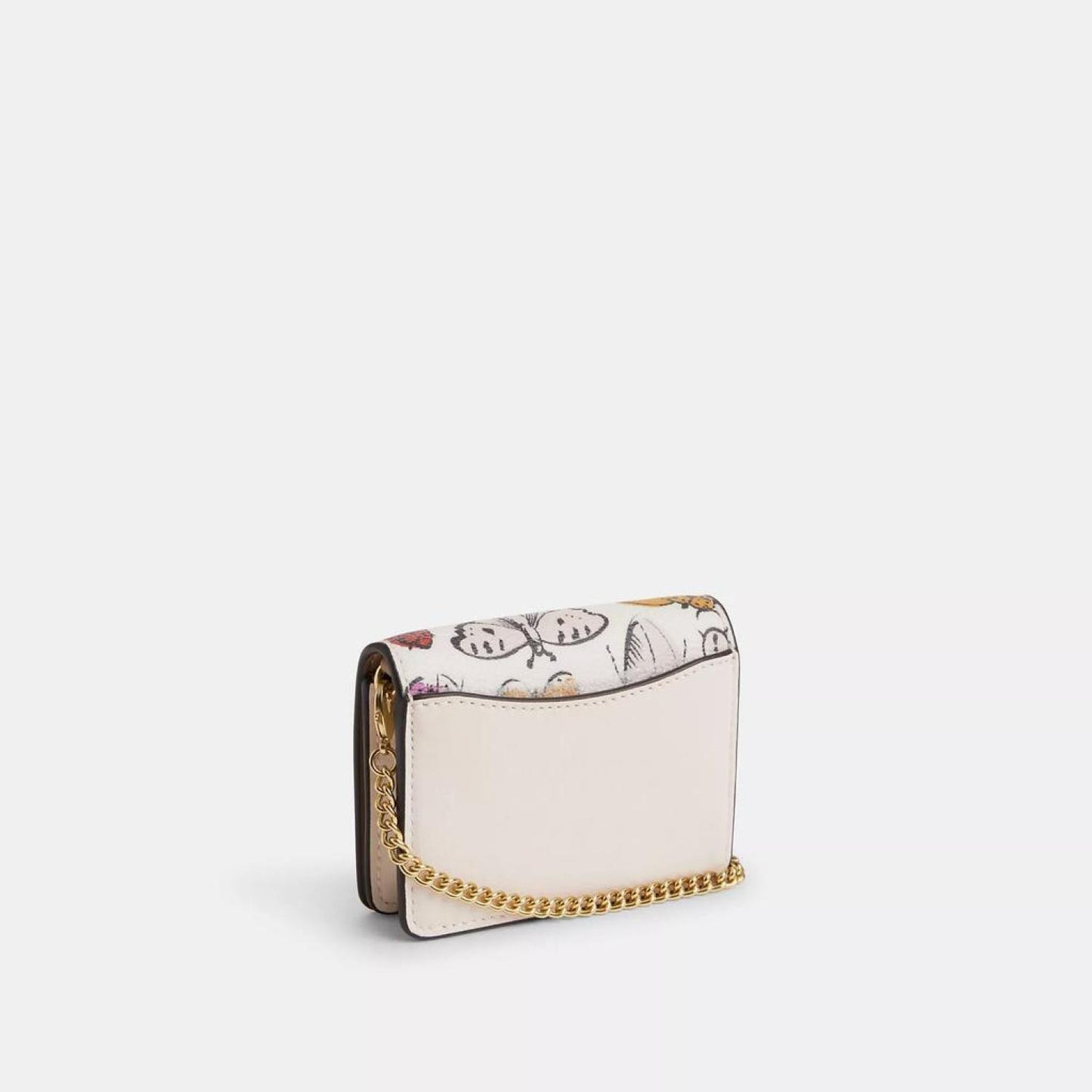 Coach Outlet Mini Wallet On A Chain With Creature Print