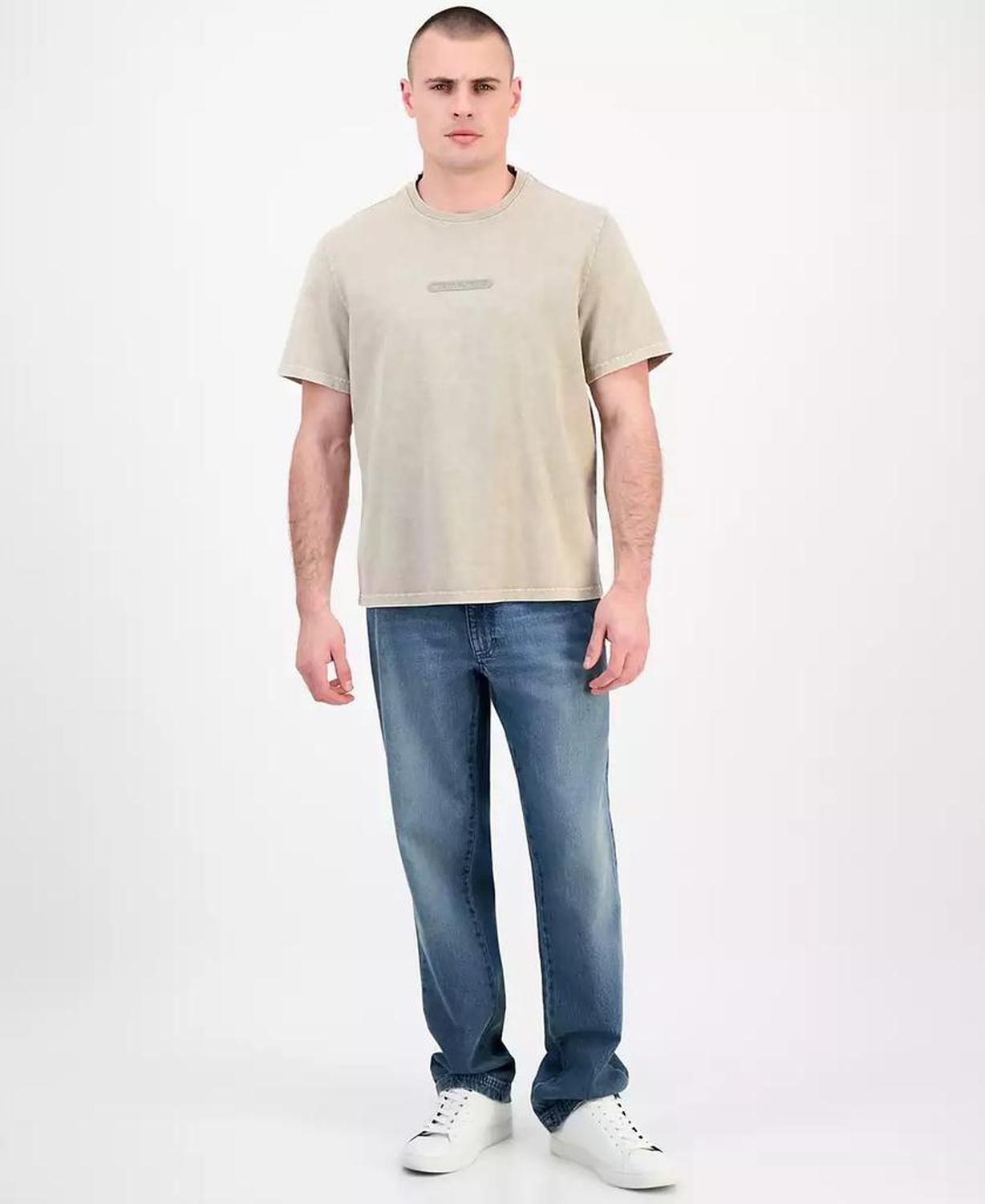 Men's Acid Washed Logo T-Shirt