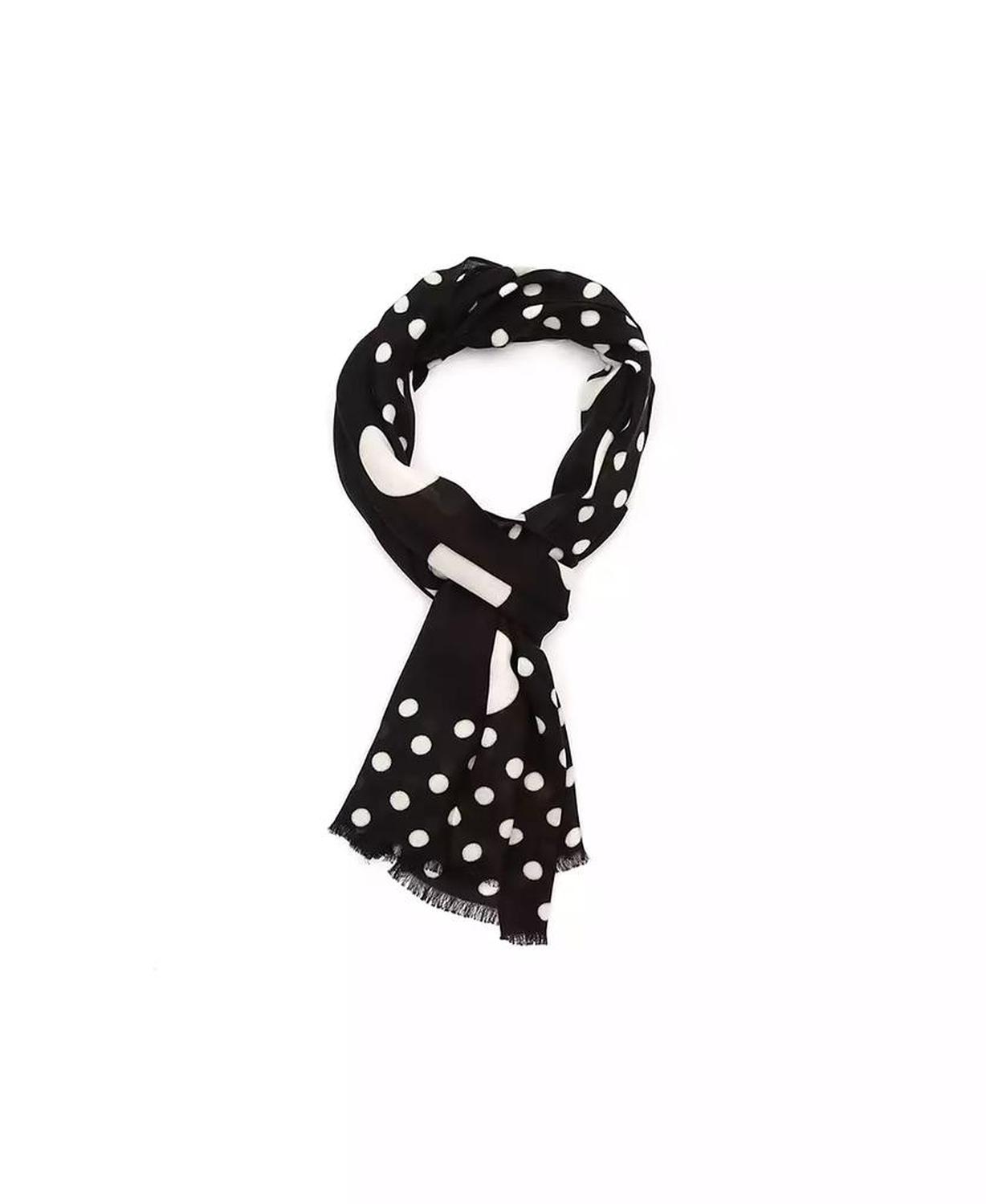 Women's Breezy Dot Viscose Oblong Scarf