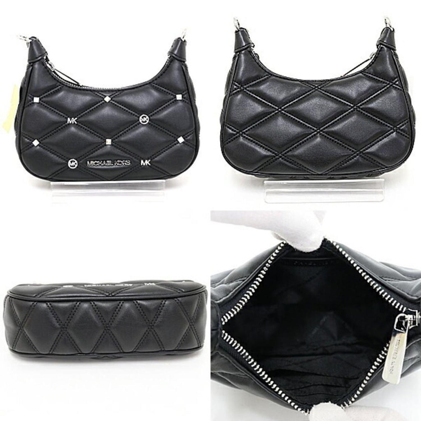 pink  yellow Quilting Pochette Shoulder Bag (Pre-Owned)