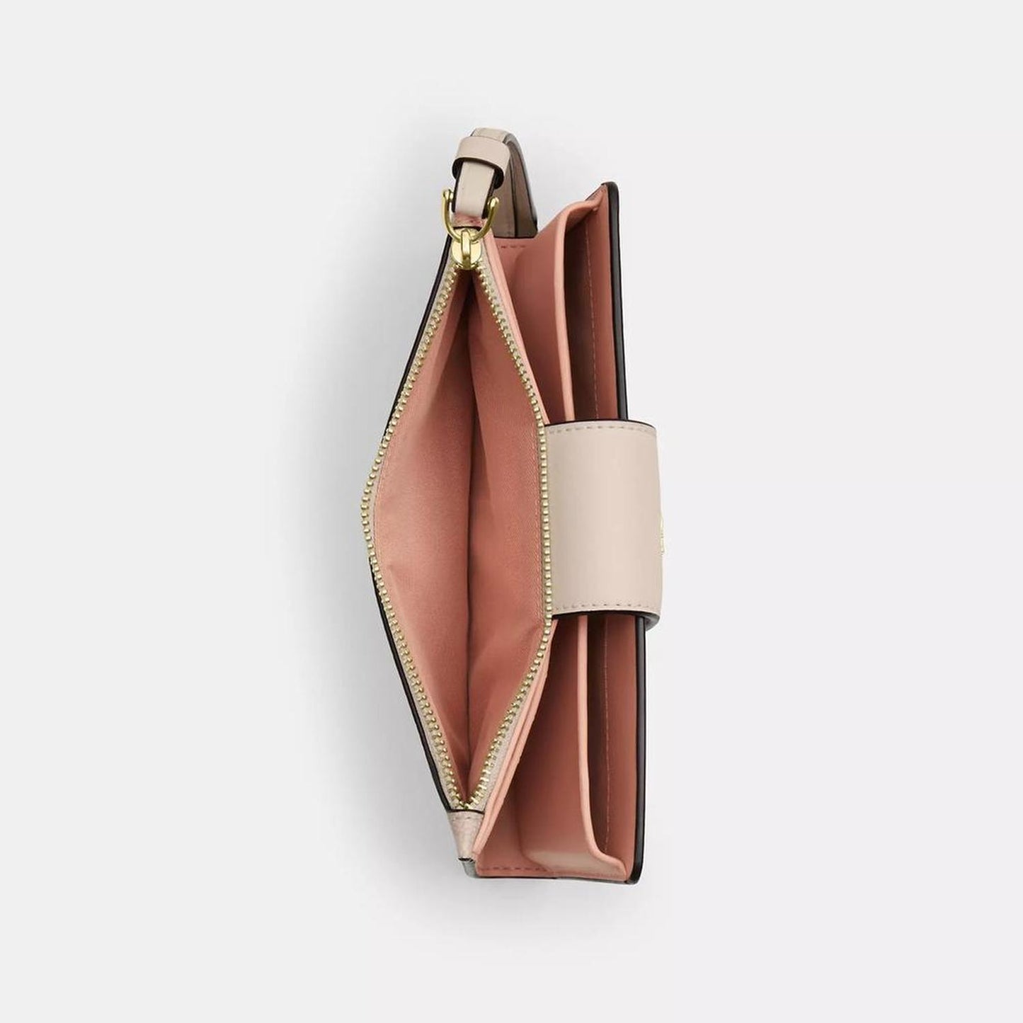 Phone Wallet In Signature Canvas With Floral Print