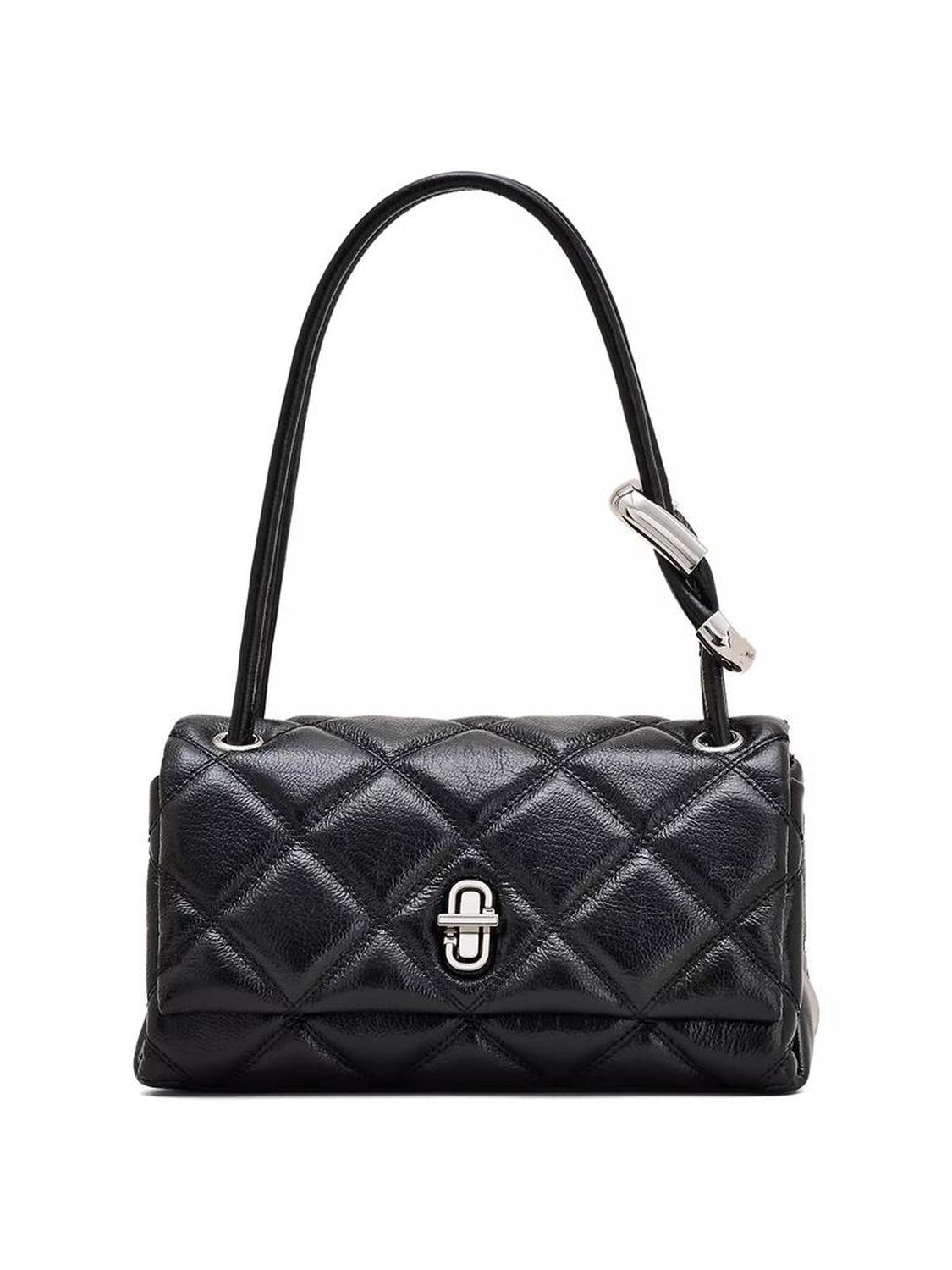 The Mini Dual Leather Shoulder Bag