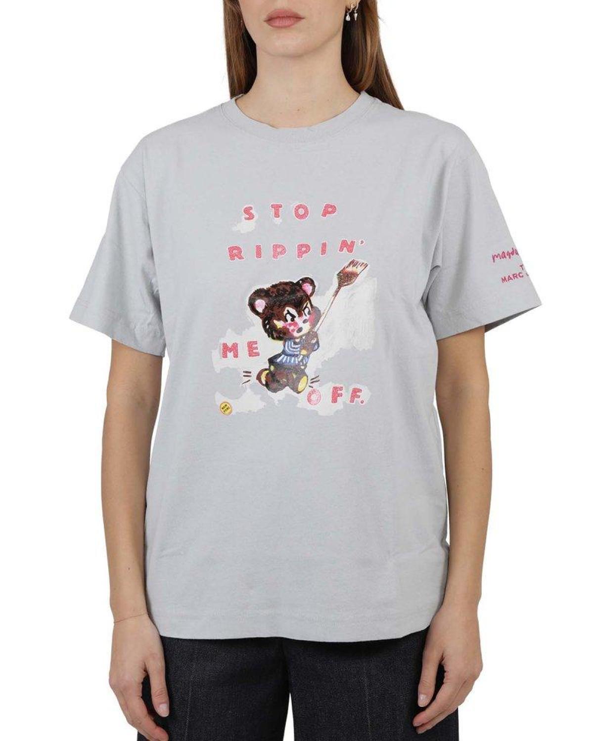 Marc Jacobs X Magda Archer Graphic Printed T-Shirt