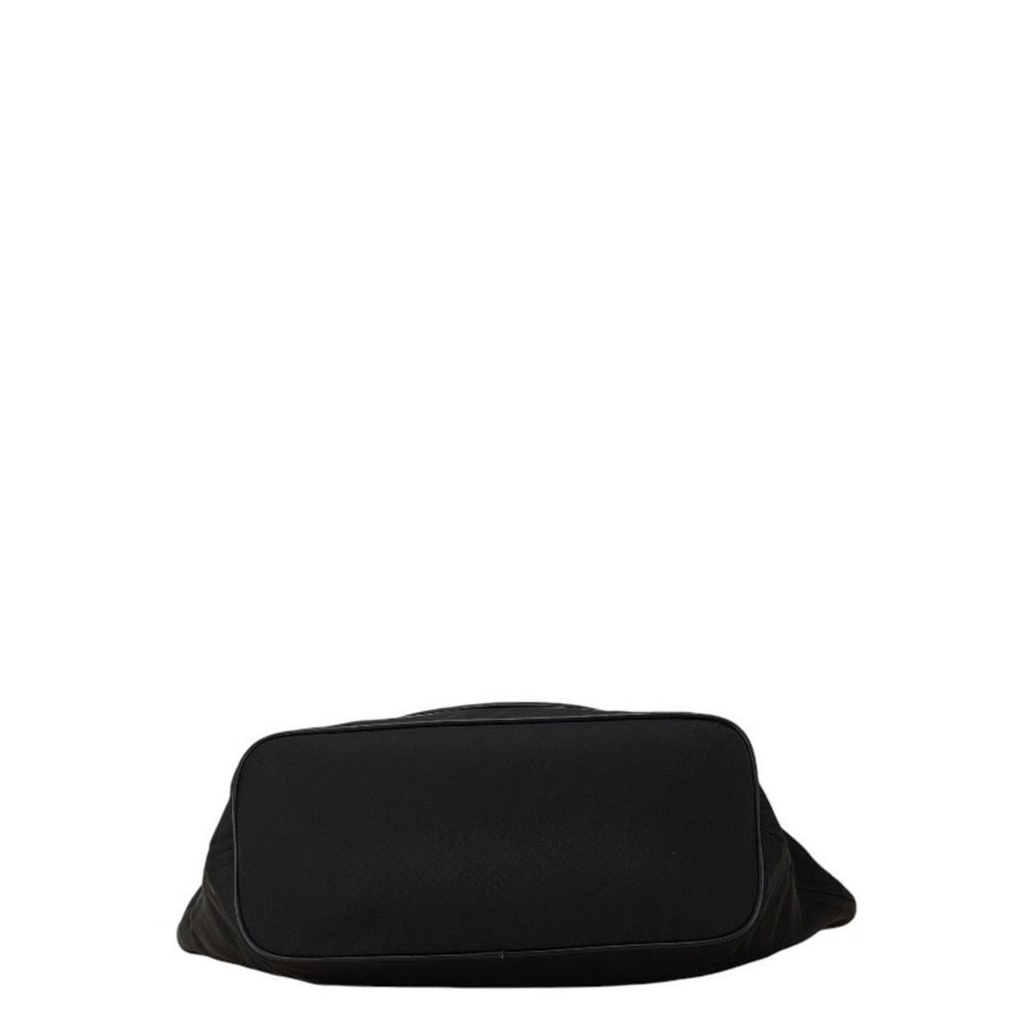 Nylon Leather Handbag Tote Bag (Pre-Owned)