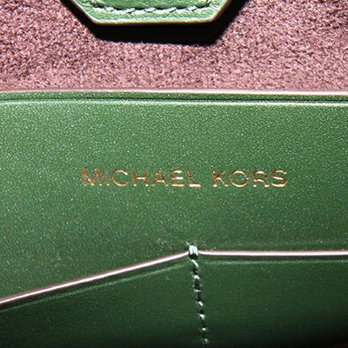 Leather Handbag Shoulder Bag (Pre-Owned)