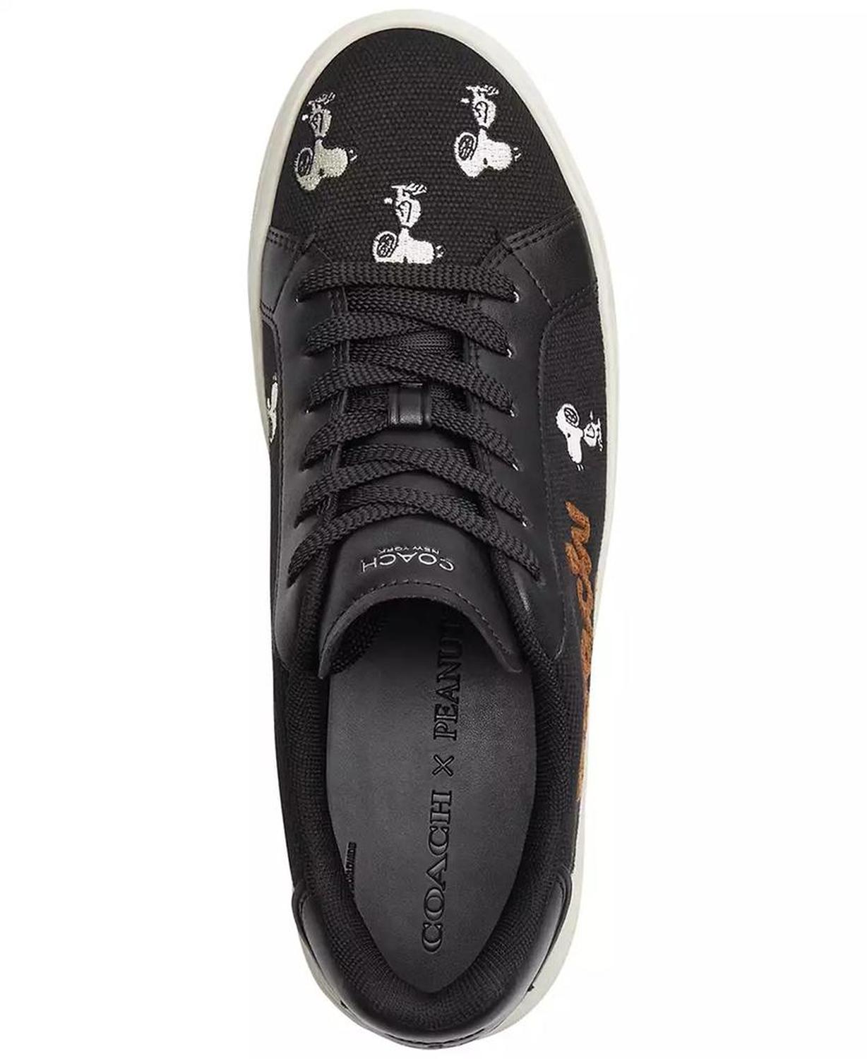 Women's Coach x Peanuts ©2025 PEANUTS WORLDWIDE Snoopy High Line Sneakers
