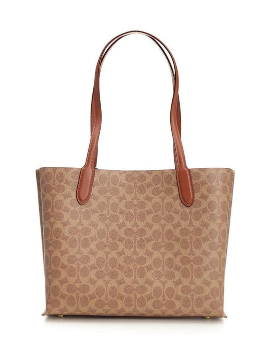 Coach Pattern-Printed Tote Bag