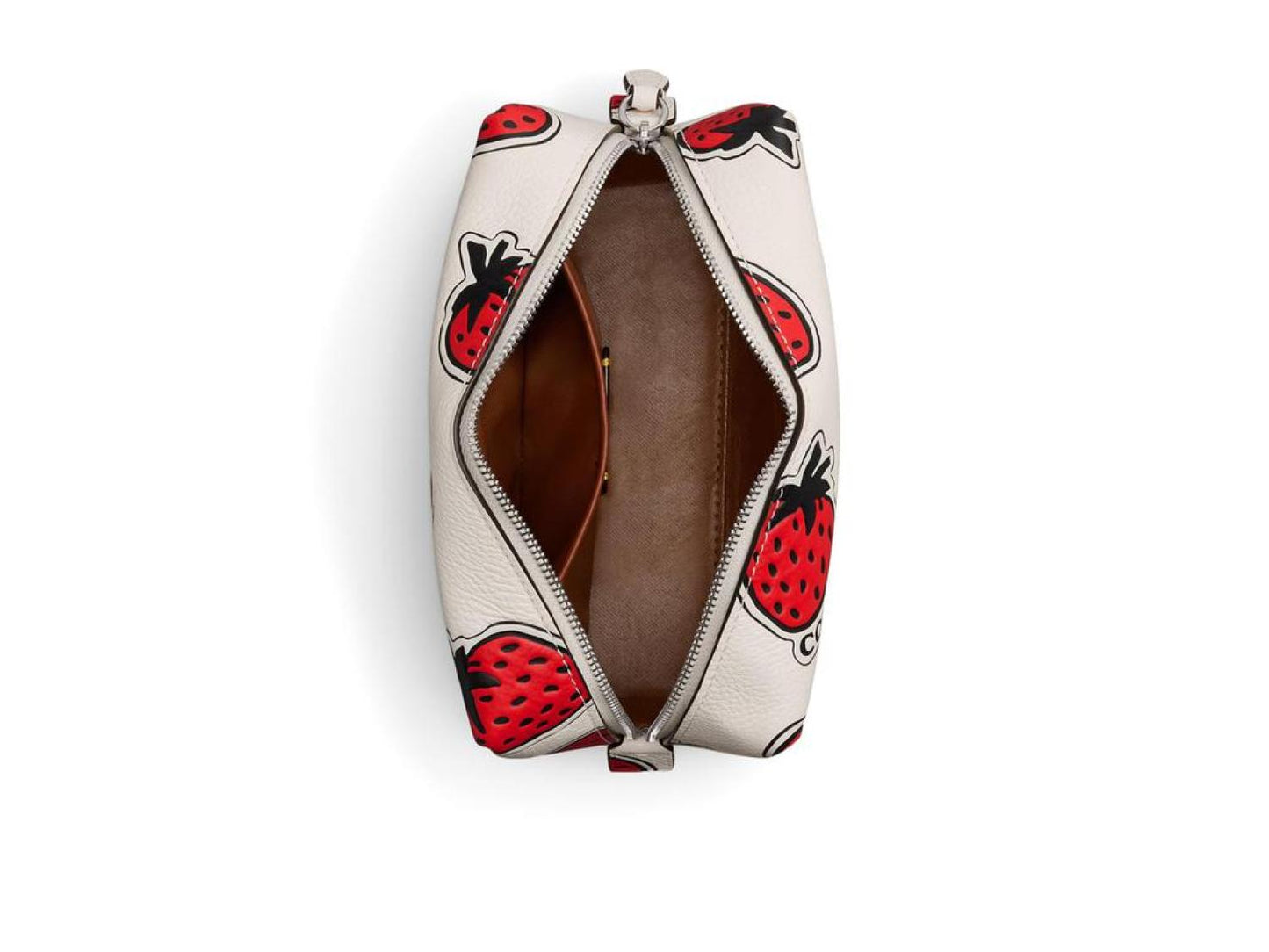 Essential Cosmetic Pouch with Strawberry Print