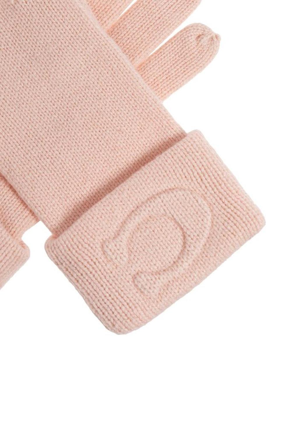 Coach Signature Embossed Knit Gloves