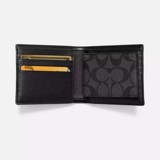 Coach Outlet 3 In 1 Wallet In Signature Canvas