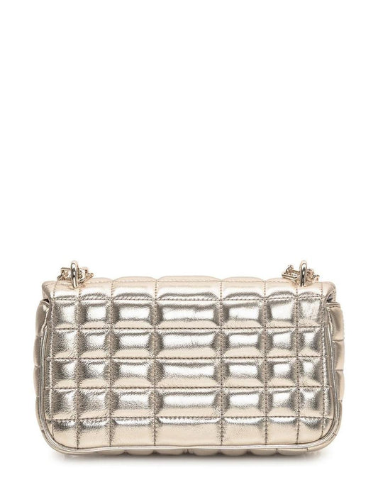 Michael Michael Kors Tribeca Quilted Metallic Small Shoulder Bag