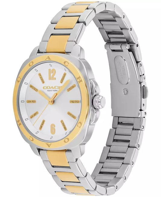 Women's Kitt Two-Tone Stainless-Steel Bracelet Watch, 34mm
