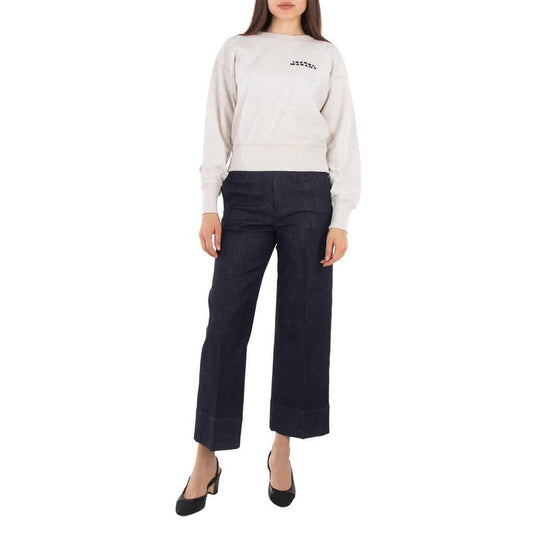 Dahlia Flared Denim Trousers