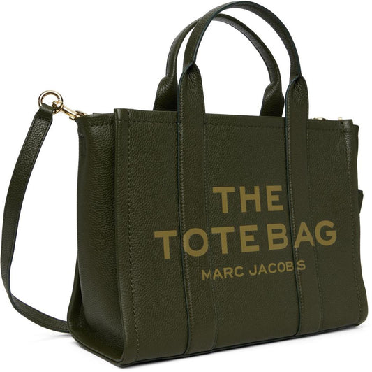 Green 'The Leather Medium' Tote