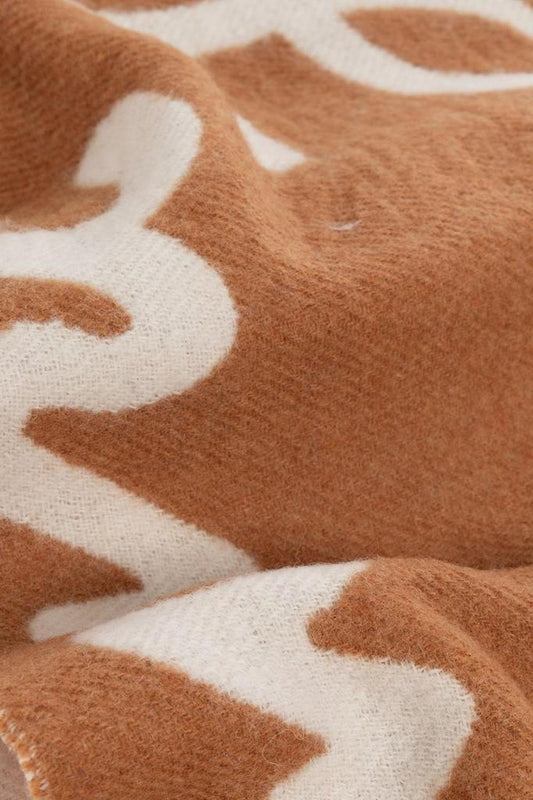 Marc Jacobs Knit Fringed Scarf