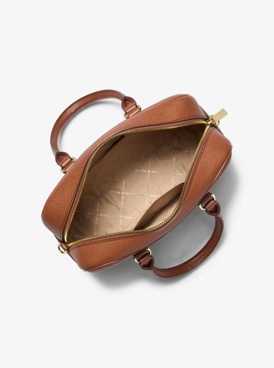 Thompson Pebbled Leather Satchel