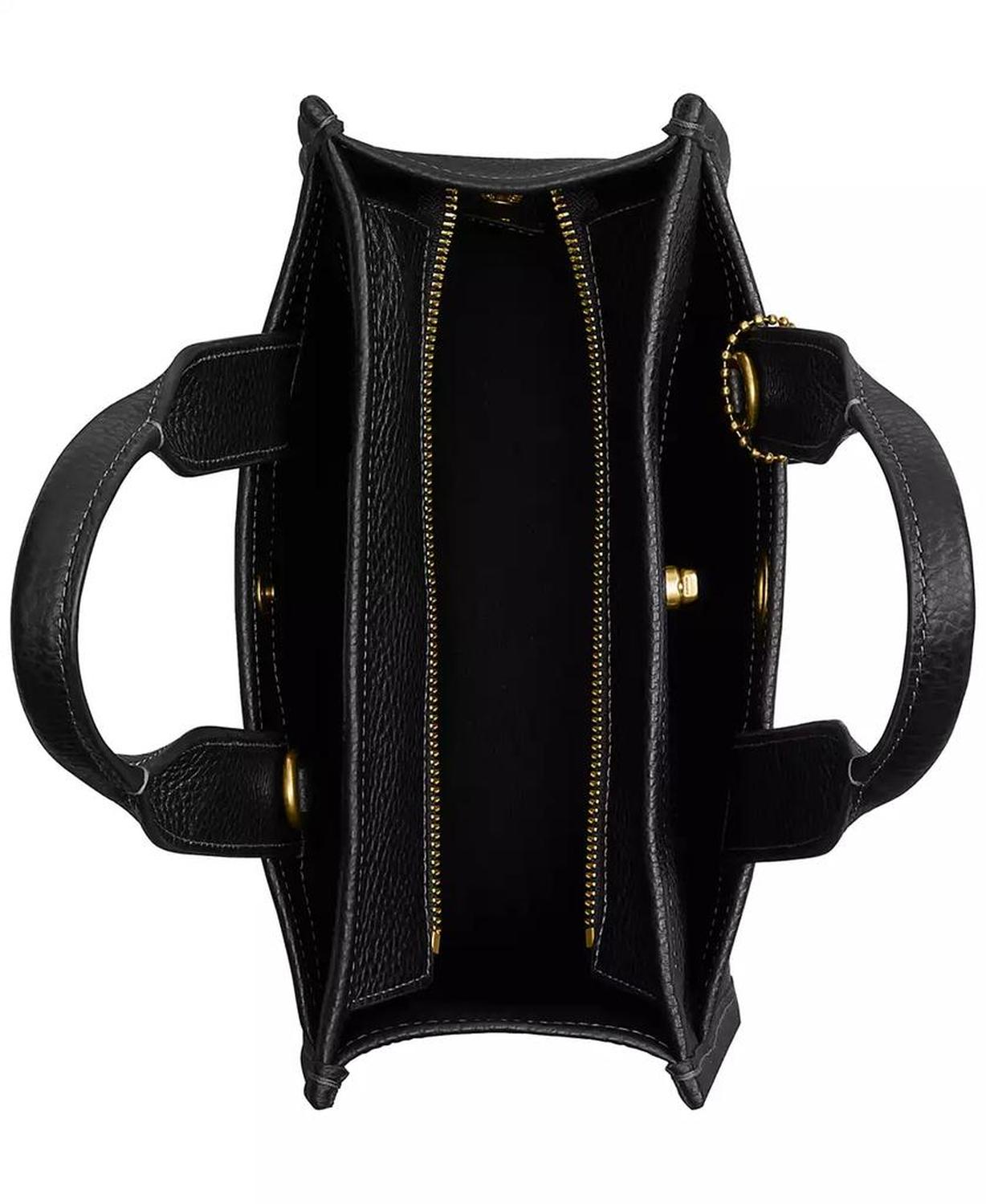 Cargo Pebbled Leather Tote Bag 26