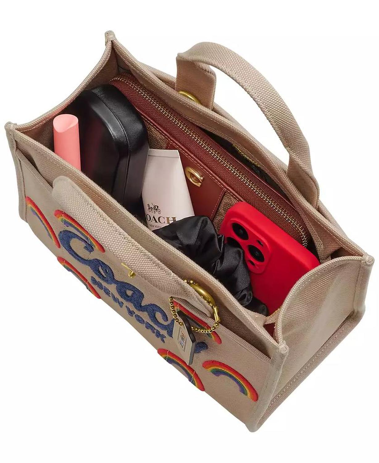 Cargo Tote Bag 26 With Rainbow