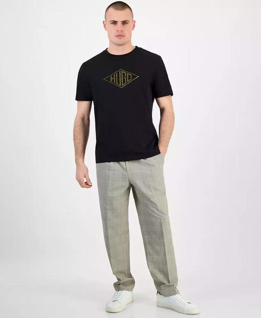 HUGO by Men's Dalendi Regular-Fit Embroidered Logo Graphic T-Shirt
