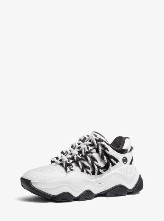 Atlas Cord Mesh and Leather Trainer