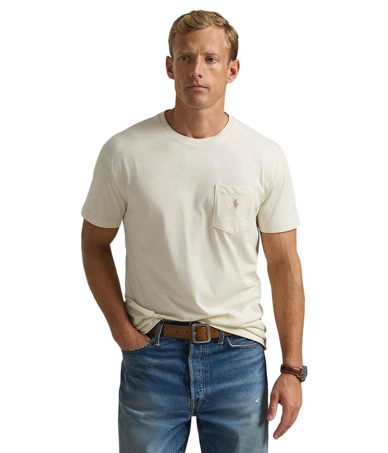 Short Sleeve Solid Pocket Tee - Classic