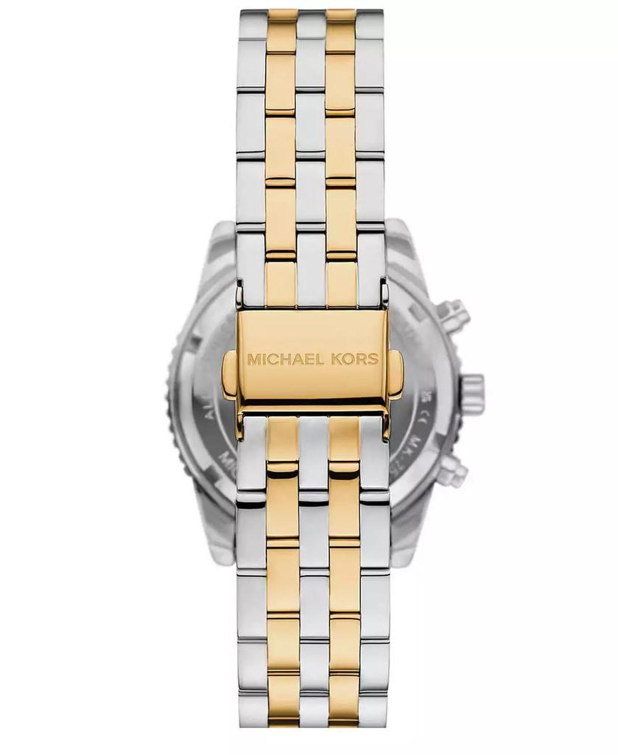 Women's Mini Ritz Chronograph Two-Tone Stainless Steel Watch, 35mm