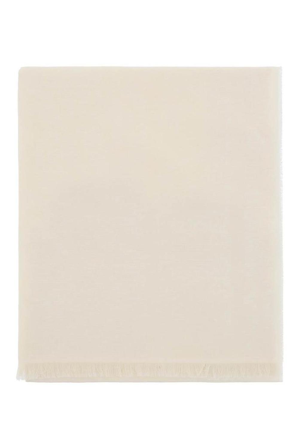Jacquard Wool, Silk And Linen Stole