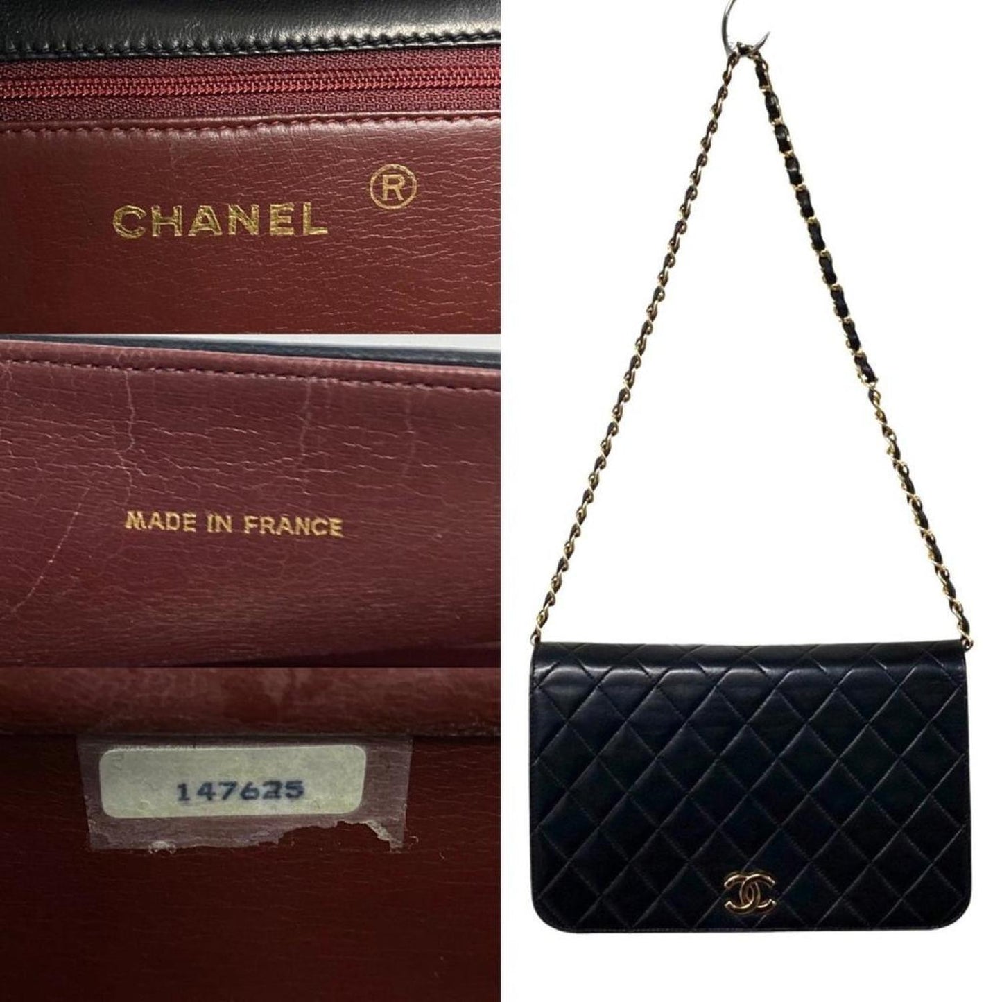 Chanel Leather Shoulder Bag (Pre-Owned)
