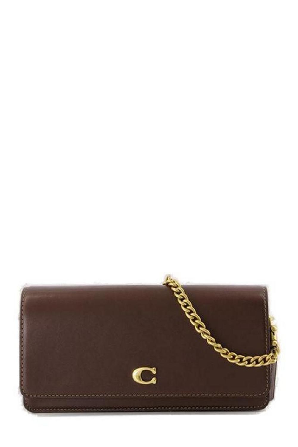 Coach Essential Logo Plaque Long Wallet