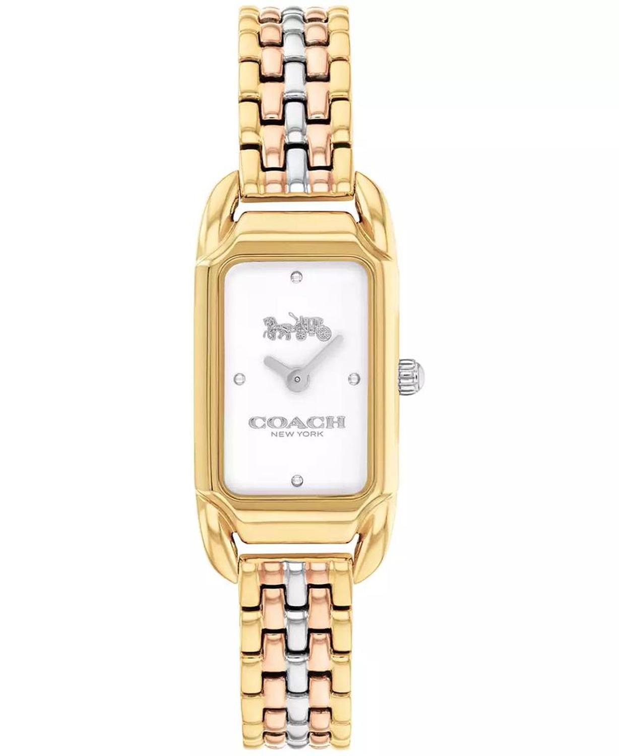 Women's Cadie Tri-Tone Stainless Steel Bracelet Watch, 17.5mm