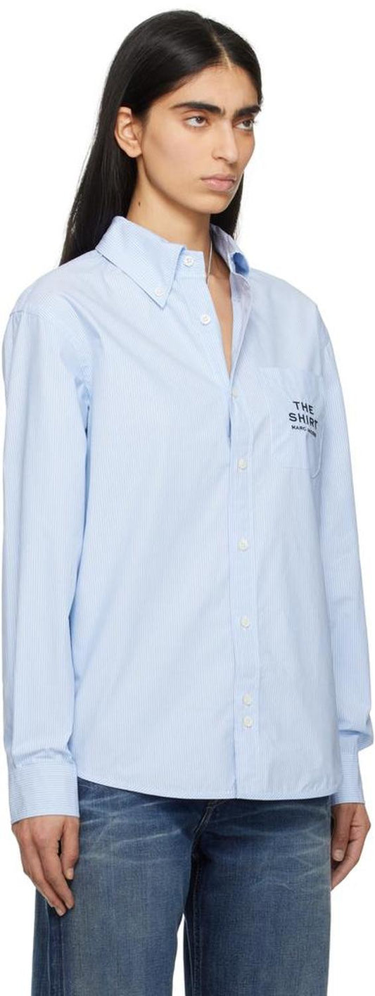 Blue & White 'The Striped' Shirt